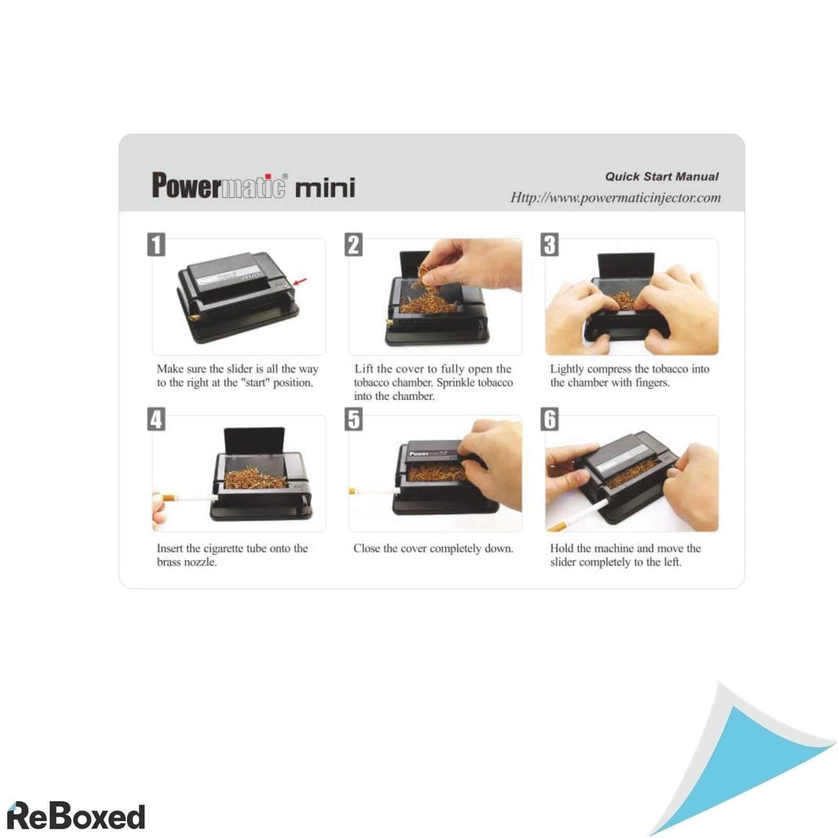 Powermatic Mini Aparat de Injectat Tutun