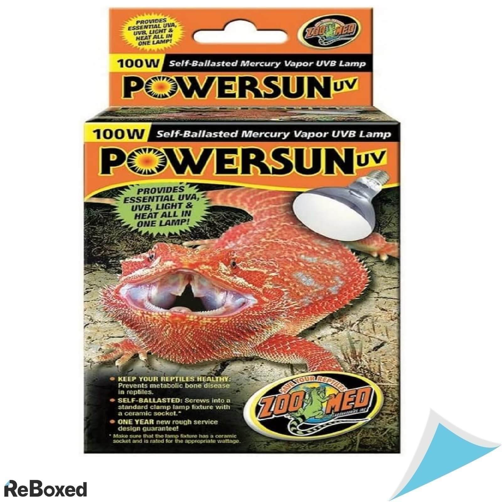 PowerSun Zoo Med OL-48 Lampa cu Vapori de Mercur UVA UVB