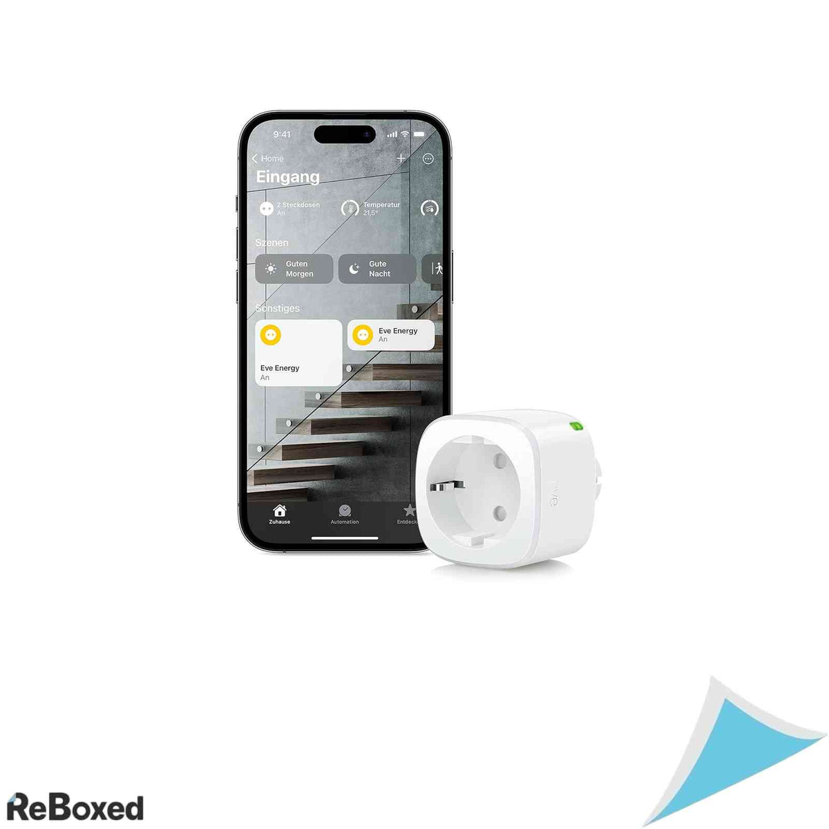 Priza Inteligenta Eve Energy Matter cu Monitorizare Consum, 2500W