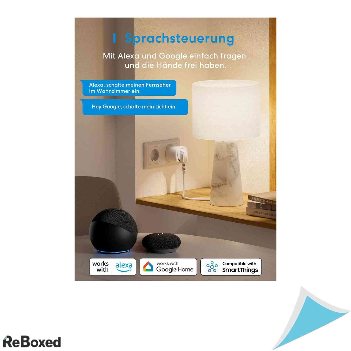 Priza inteligenta Meross Smart WLAN cu monitorizare consum 16A