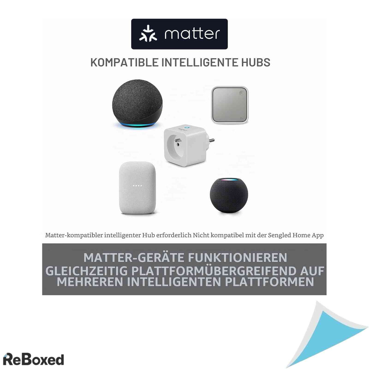 Priza Inteligenta Sengled Matter Wi-Fi 2.4GHz Compatibila Alexa Google HomeKit 2300W 10A