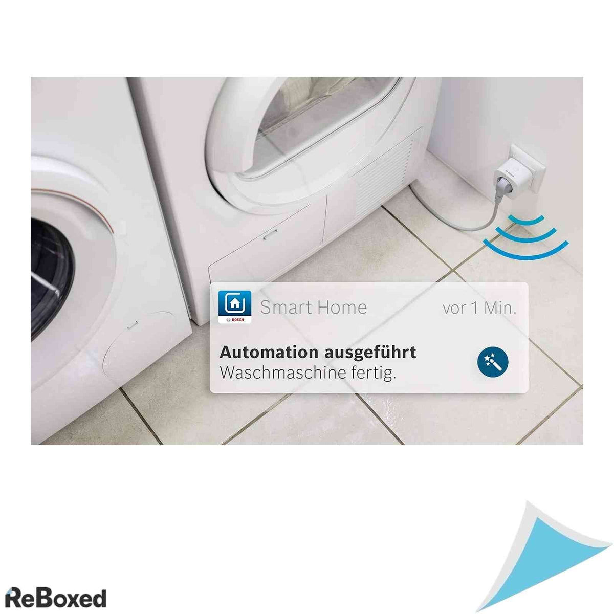 Priza inteligenta Bosch Smart Home Compact, control prin aplicatie