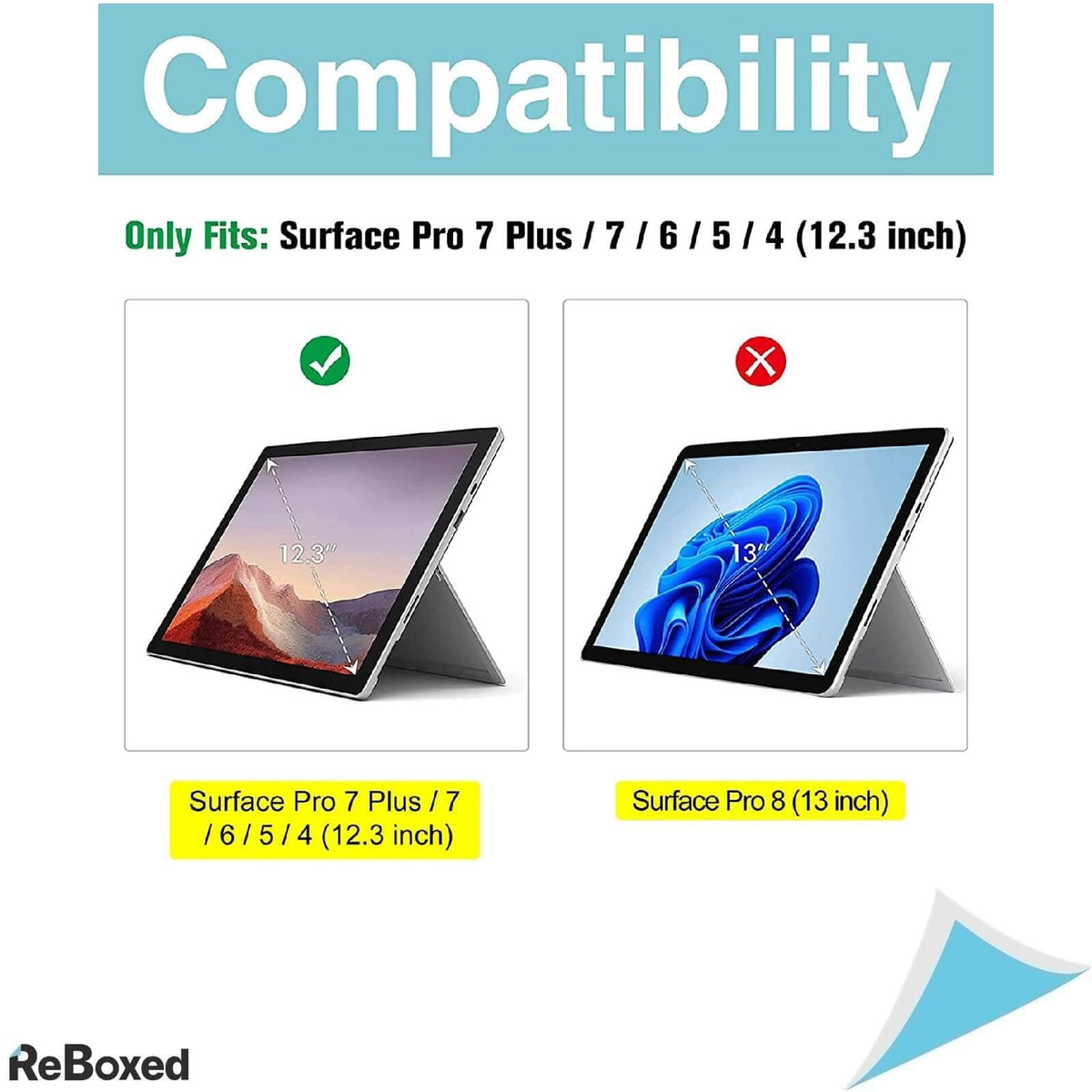 ProCase Husa cu Tastatura Wireless Detasabila Surface Pro 12.3 Inch