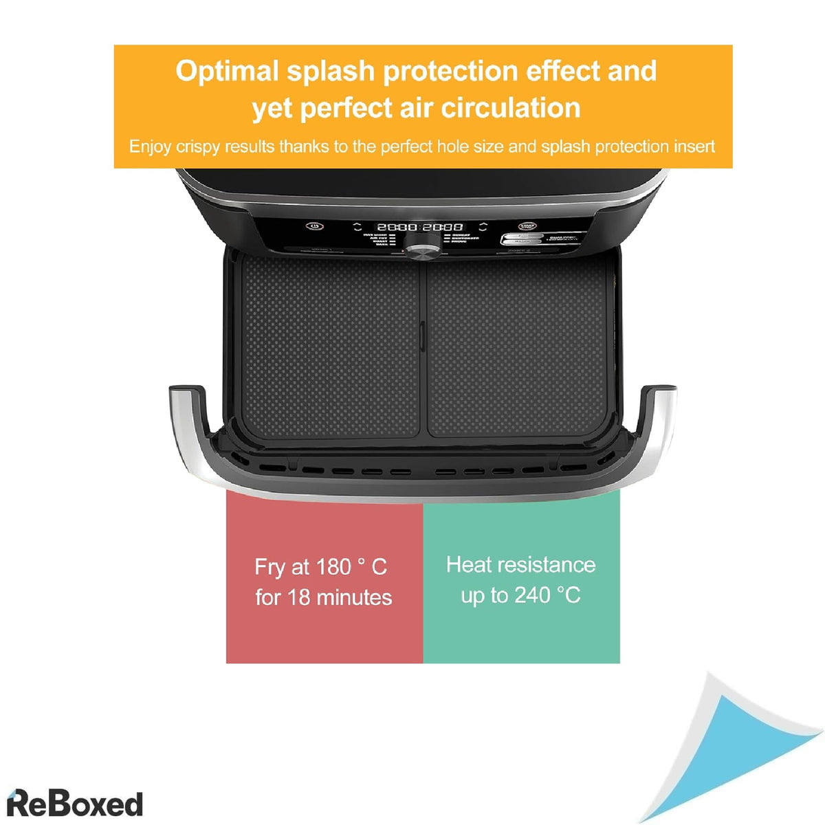 Protectie Anti-Stropire din Silicon pentru Air Fryer AF500, 37 x 21 cm