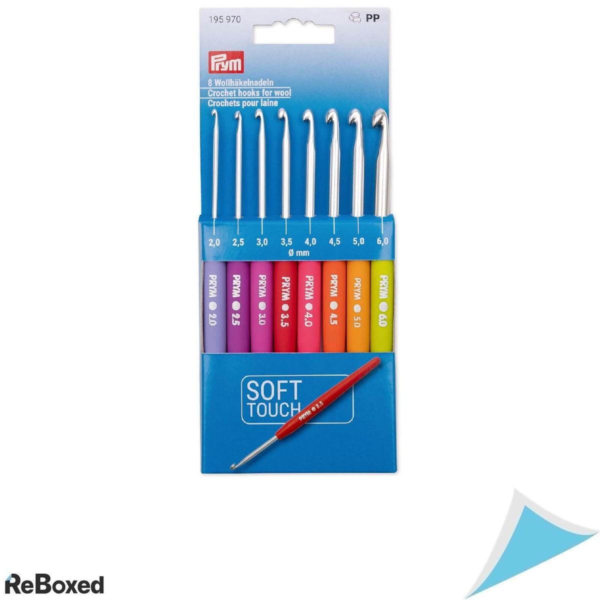 Prym Soft Grip Lana Set Crosete 2-6 mm