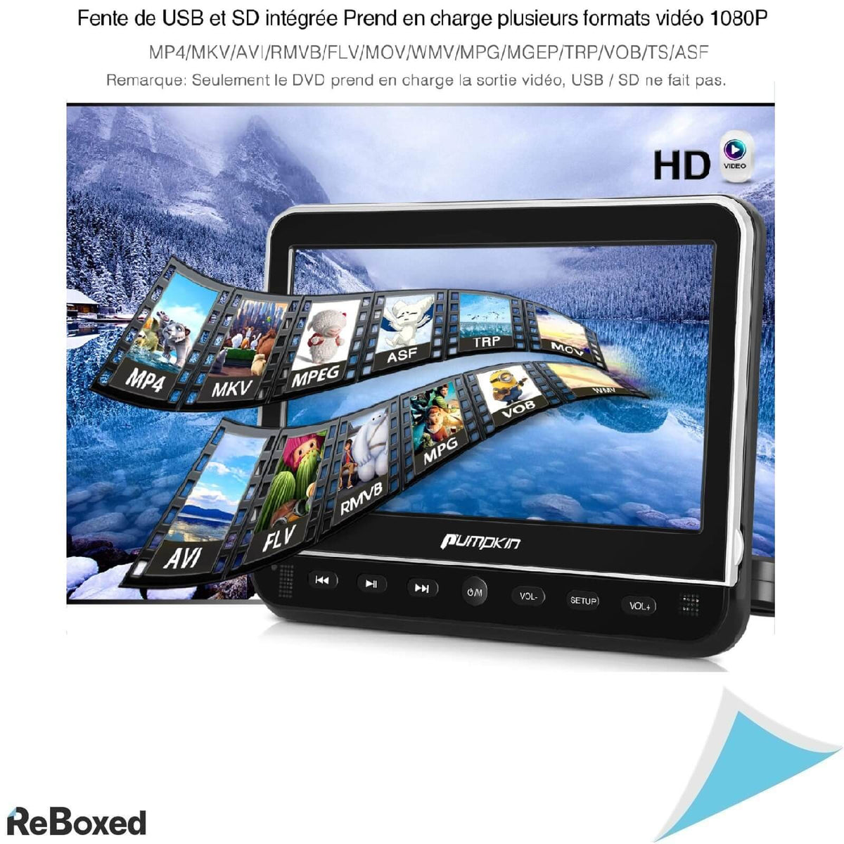 Pumpkin Set DVD + 2 Monitoare HDMI 1080P