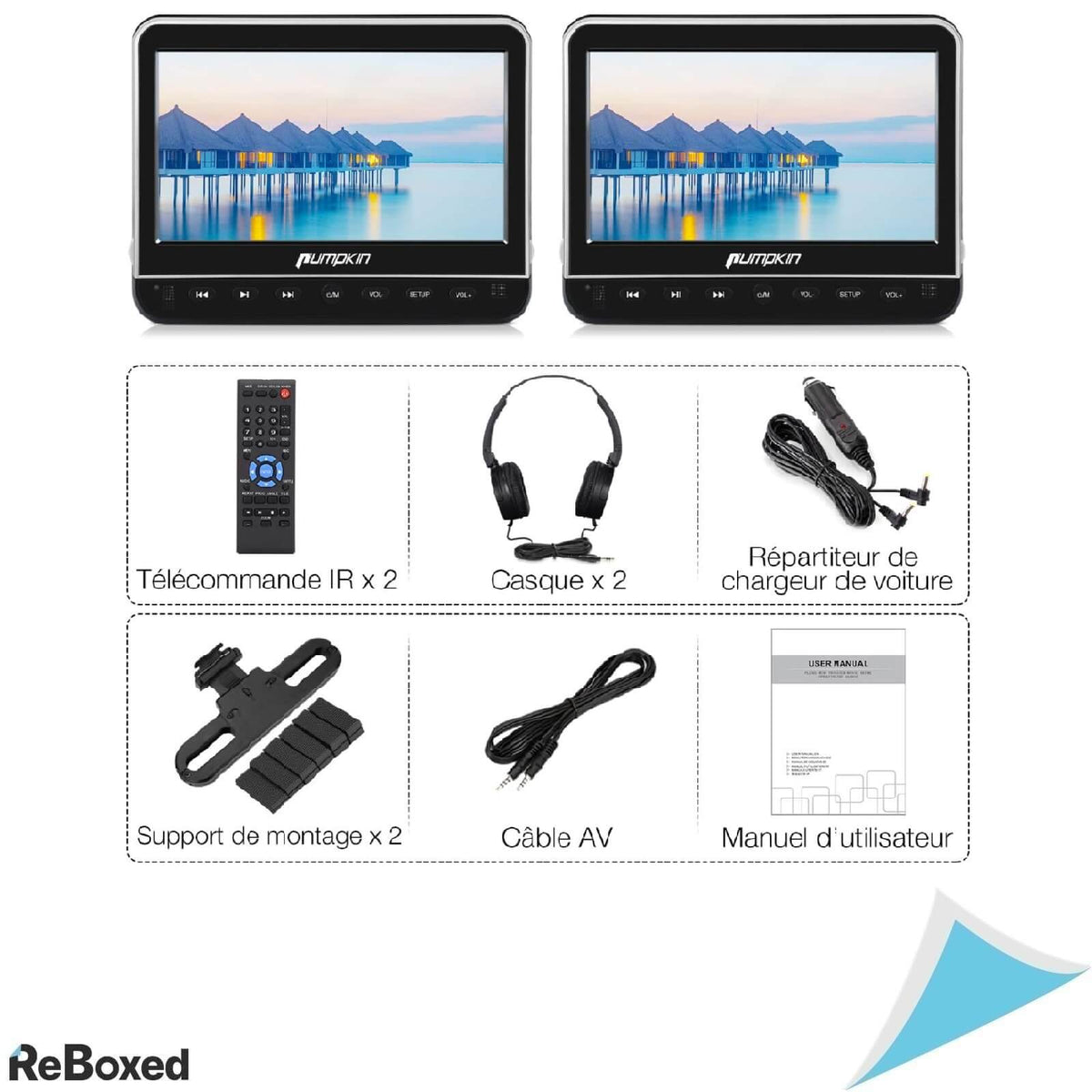 Pumpkin Set DVD + 2 Monitoare HDMI 1080P