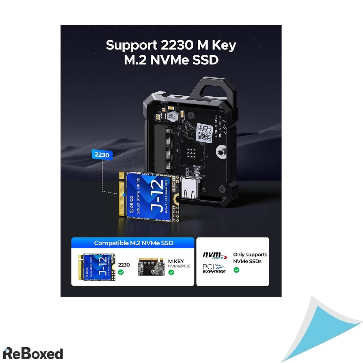 Rack Extern ORICO XAM2-G2 pentru SSD M.2 NVMe 2230