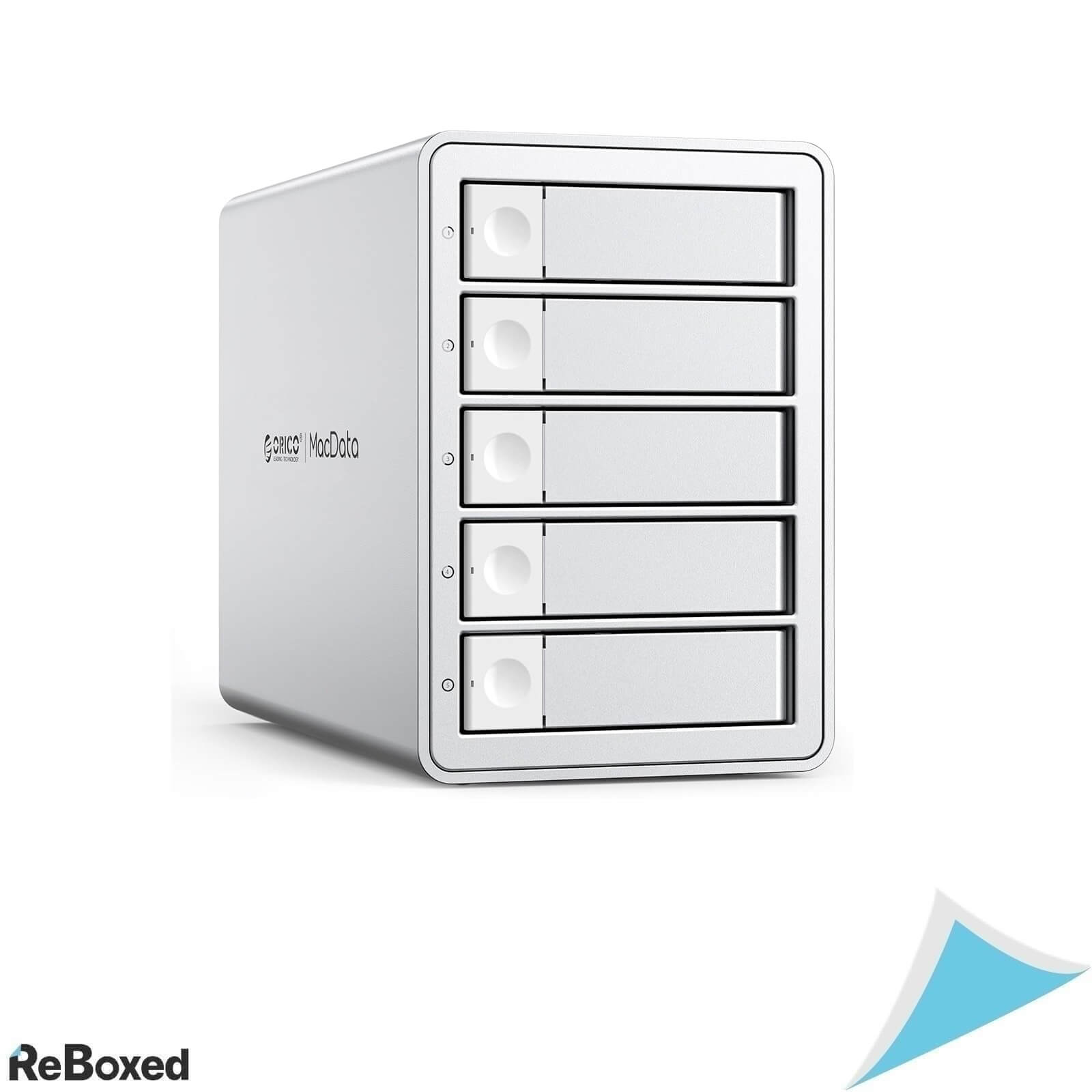 Rack Extern ORICO 9958RU3 RAID pentru 5 HDD/SSD SATA 2.5/3.5 Inch, USB 3.0, Capacitate Totala 110TB, RAID 0/1/3/5/10/JBOD/Clone