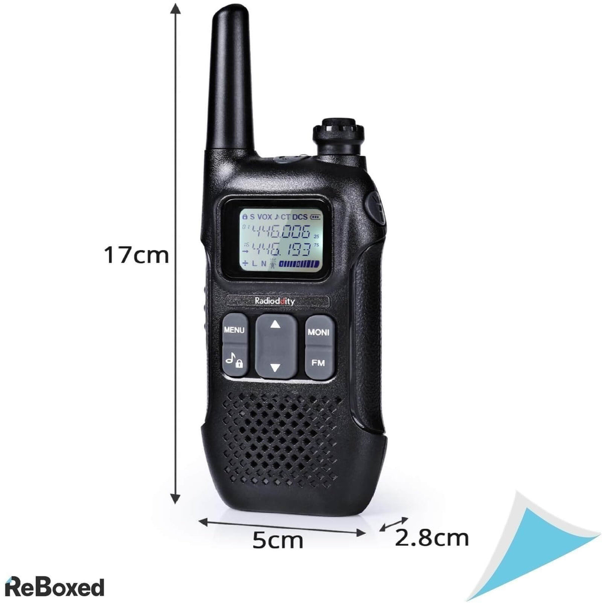 Radioddity PR-T1 PMR446 Statii Radio LCD 16 Canale