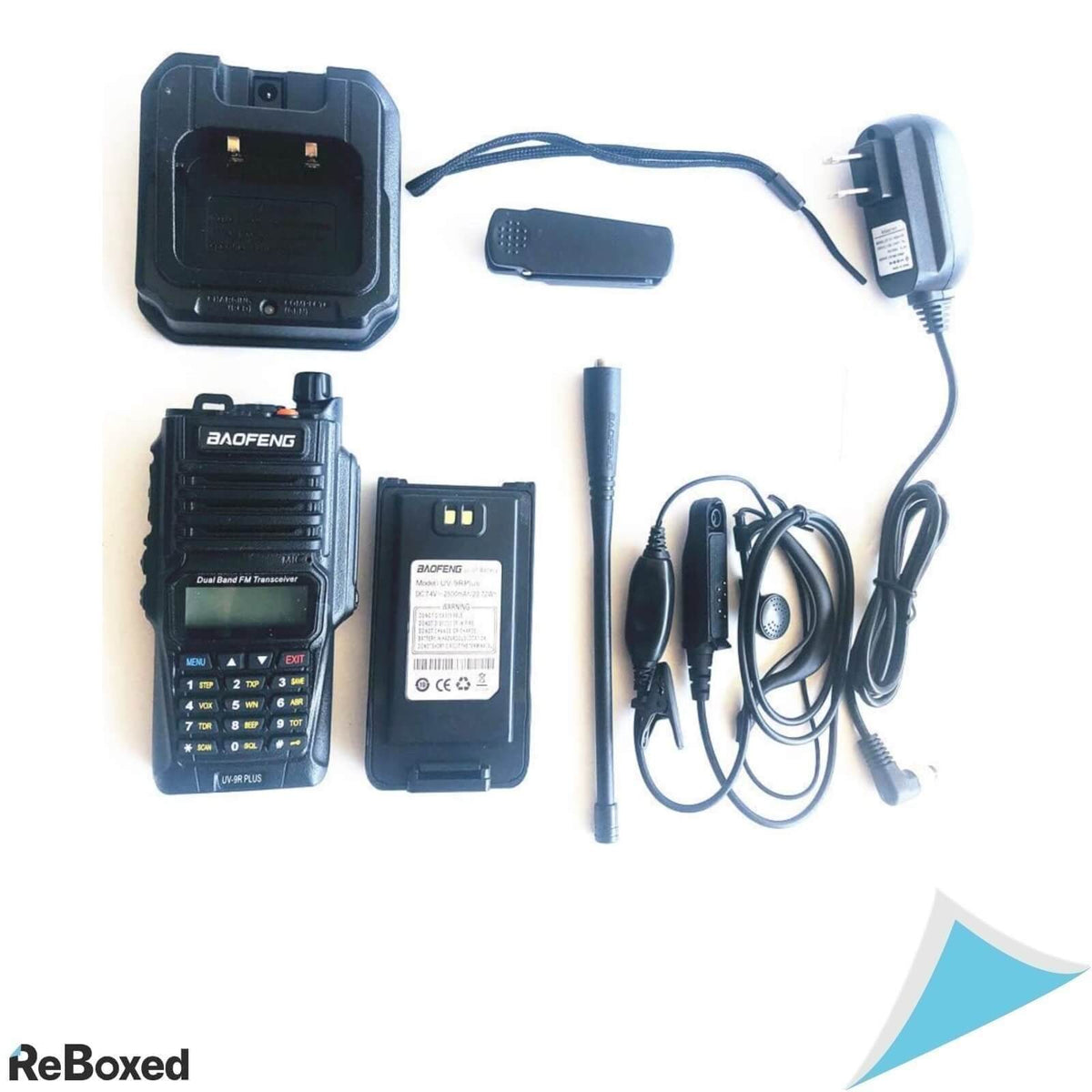 Baofeng UV-9R Plus Statie Portabila Emisie Receptie 8W IP67 8Km