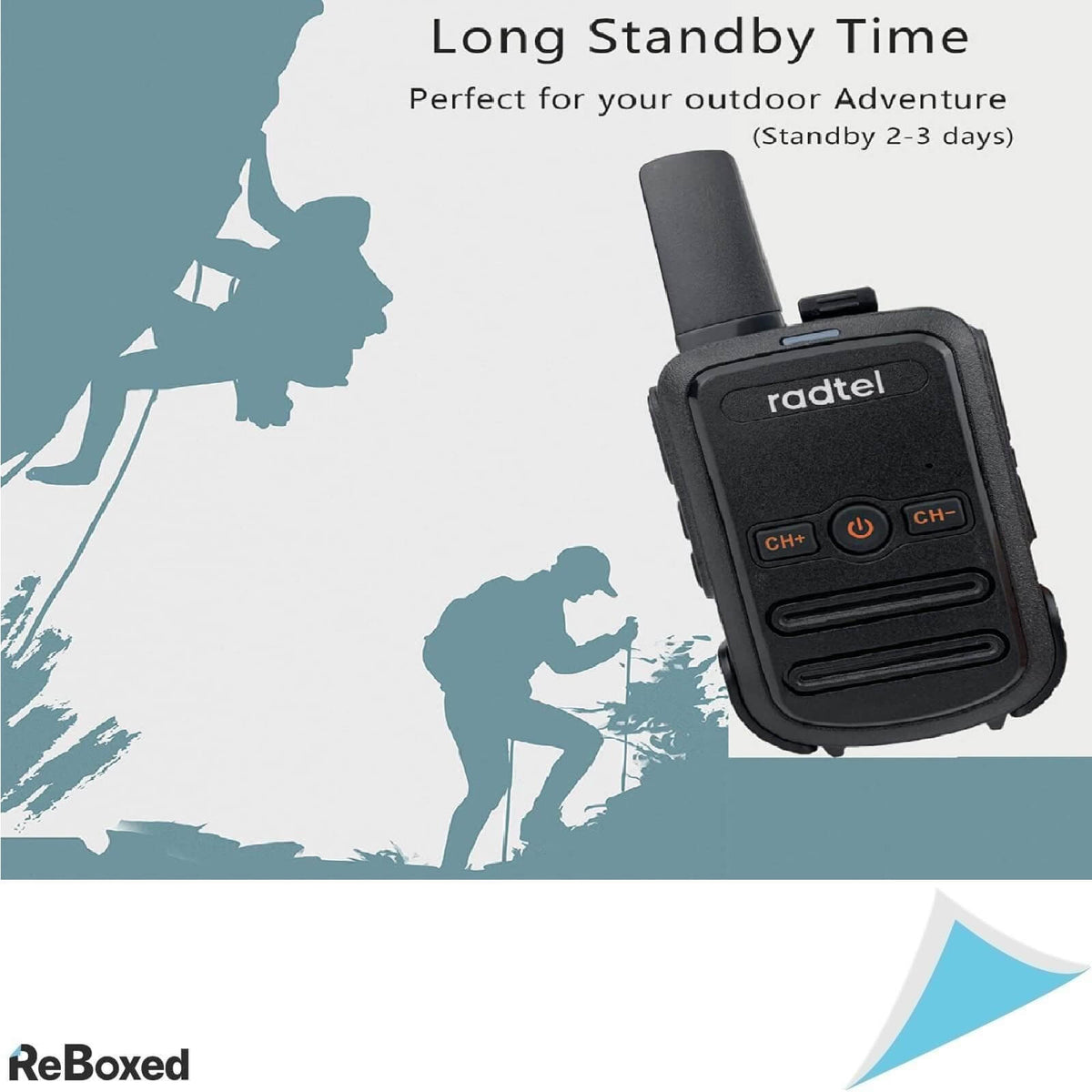 Radtel RT12 Walkie Talkie Statii Radio Drumetie Negru