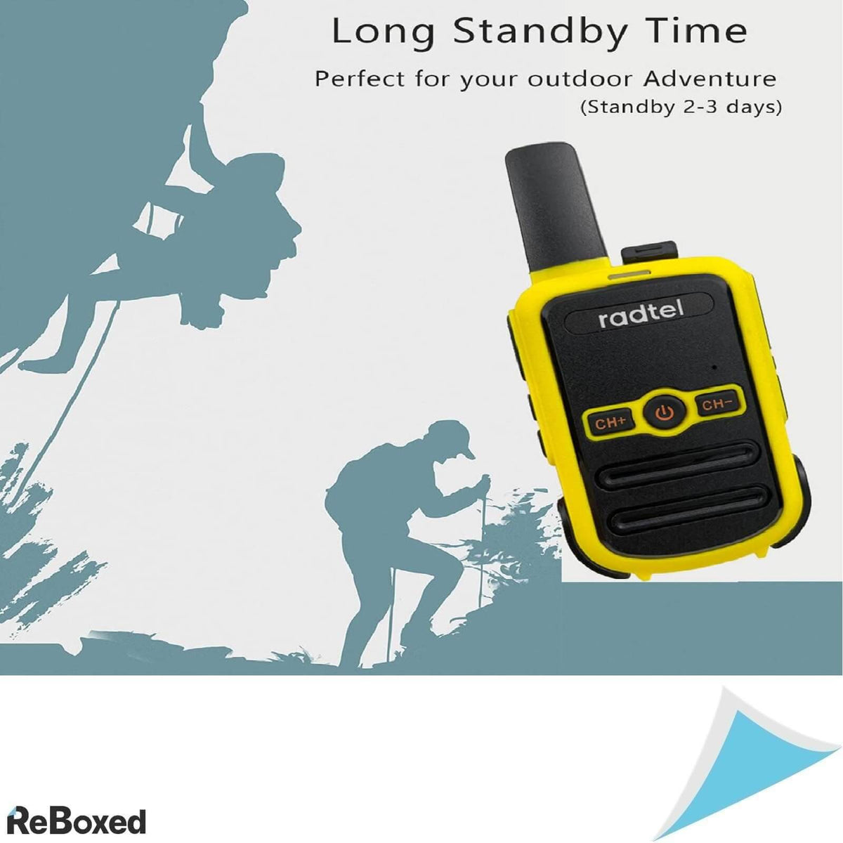Radtel RT12 Walkie Talkie Statii Radio Drumetie Galben