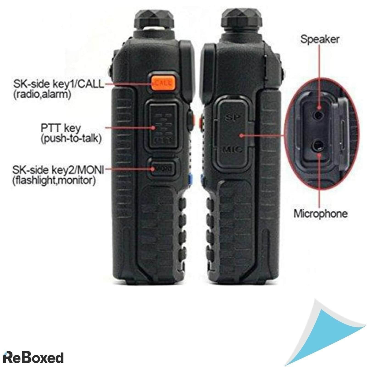 Radtel Walkie Talkie UV-5R Dual Band FM CTCSS