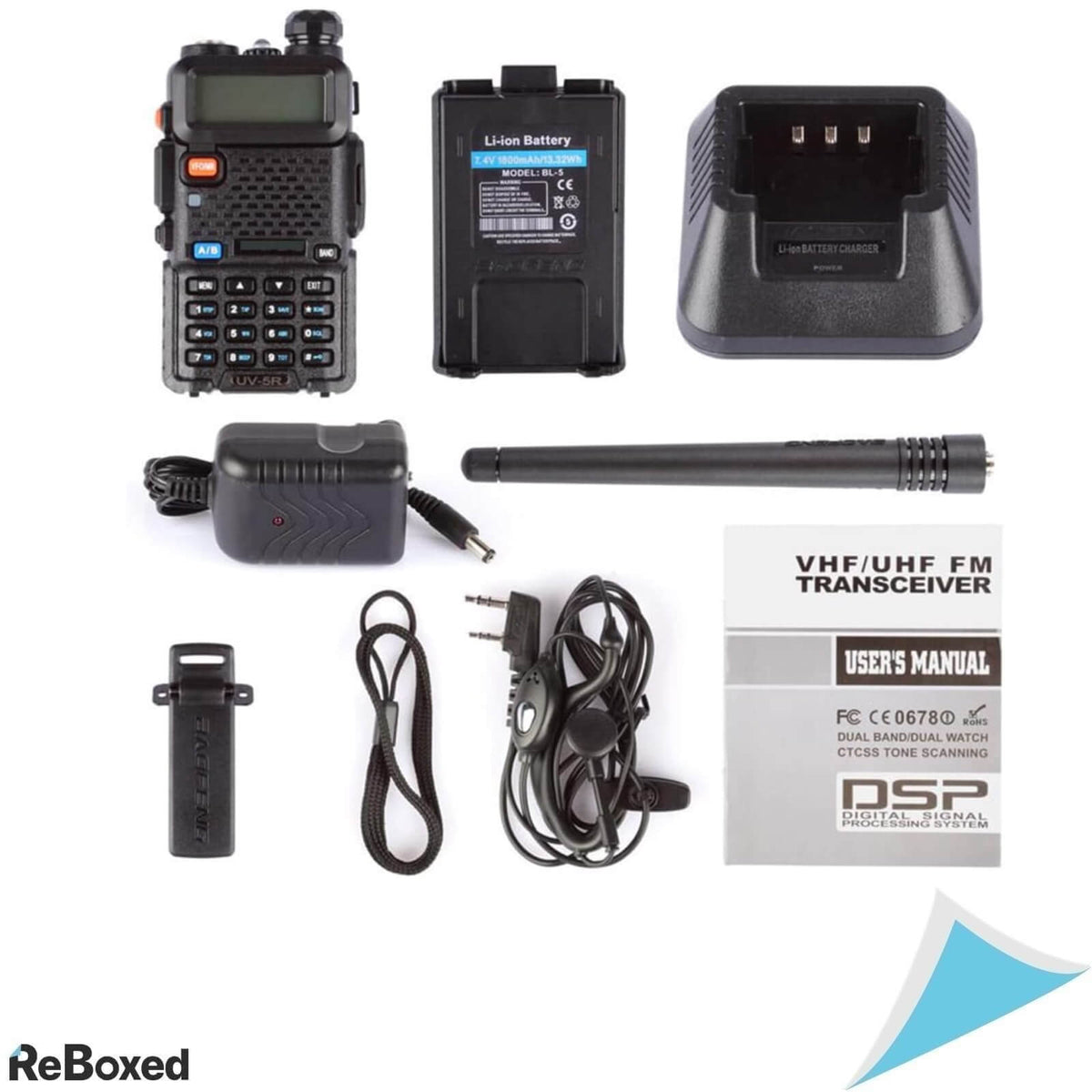 Radtel Walkie Talkie UV-5R Dual Band FM CTCSS
