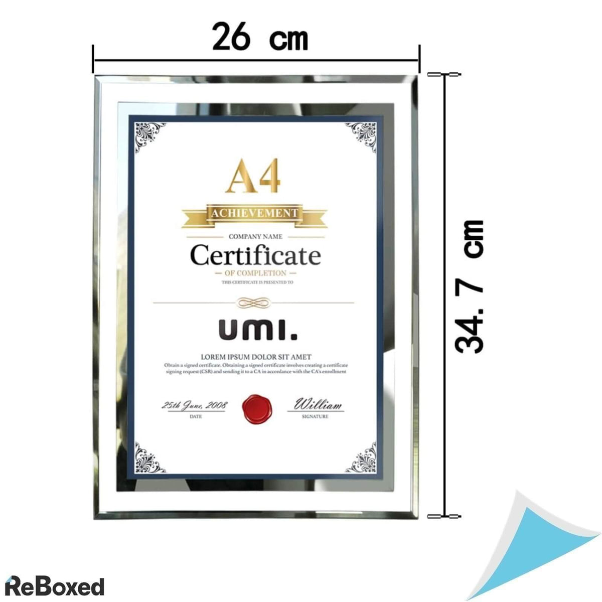 Rama Foto din Sticla pentru A4 26x34.7 cm