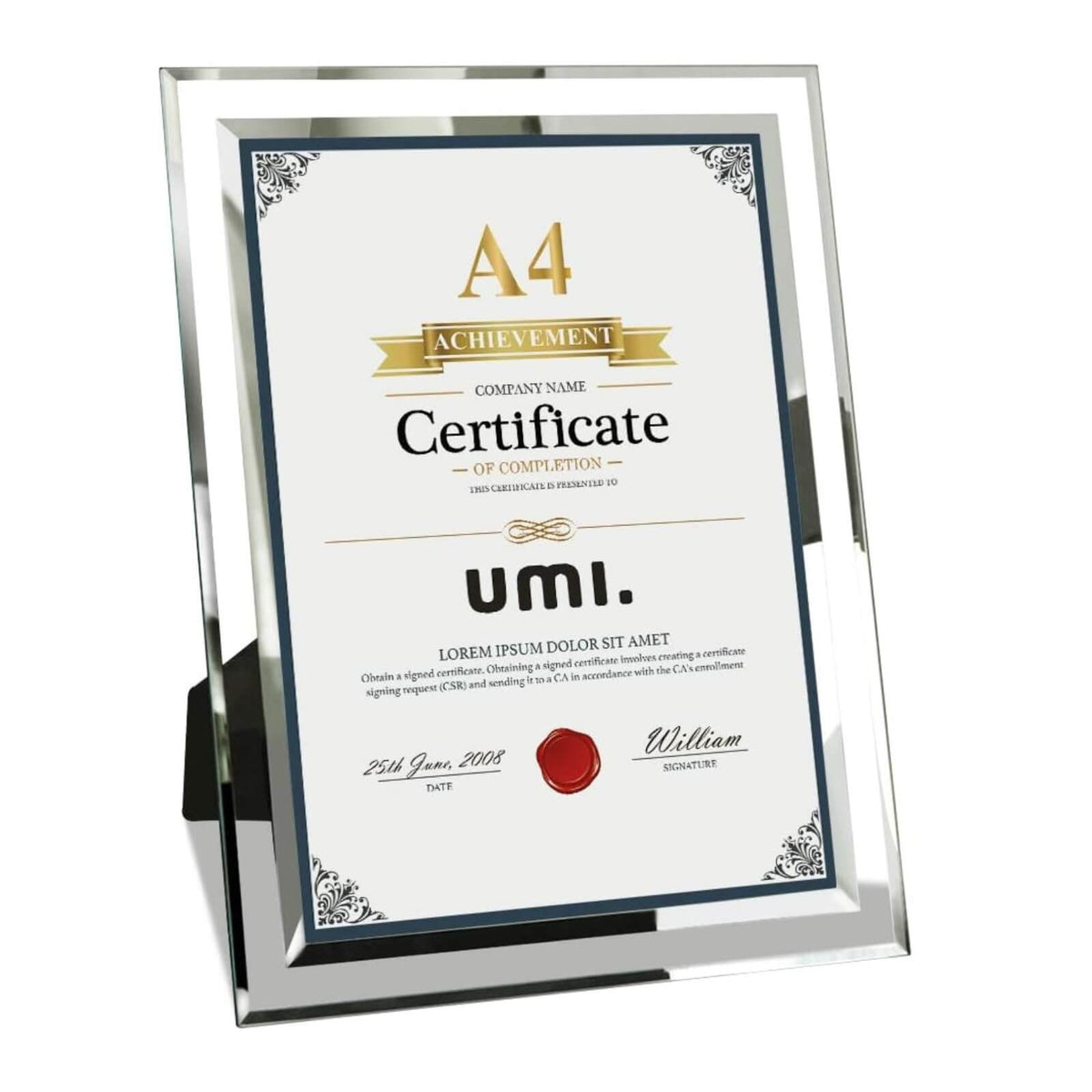 Rama Foto din Sticla pentru A4 26x34.7 cm