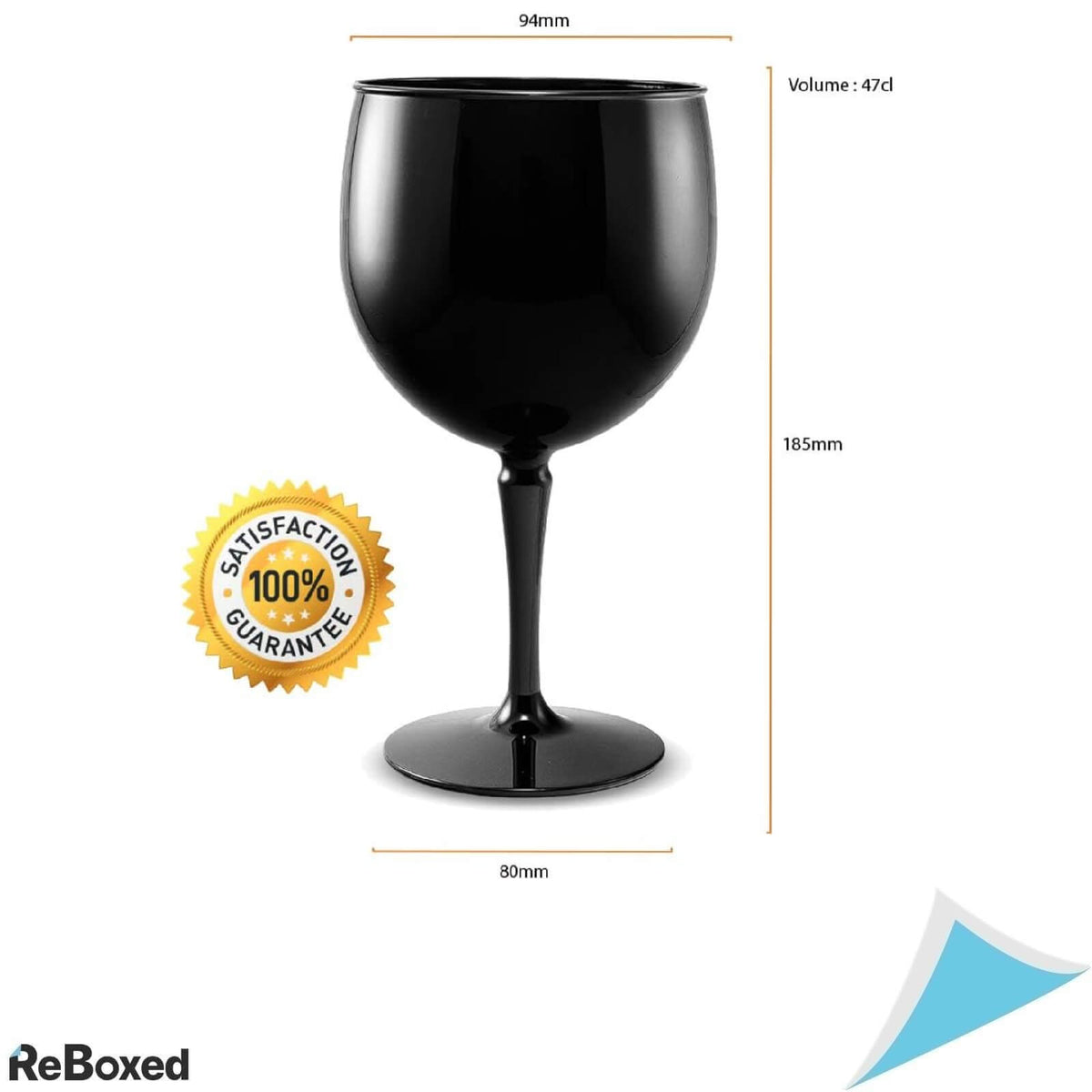 RBDrinks Set 6 Pahare pentru Cocktailuri tip Balon 400ml