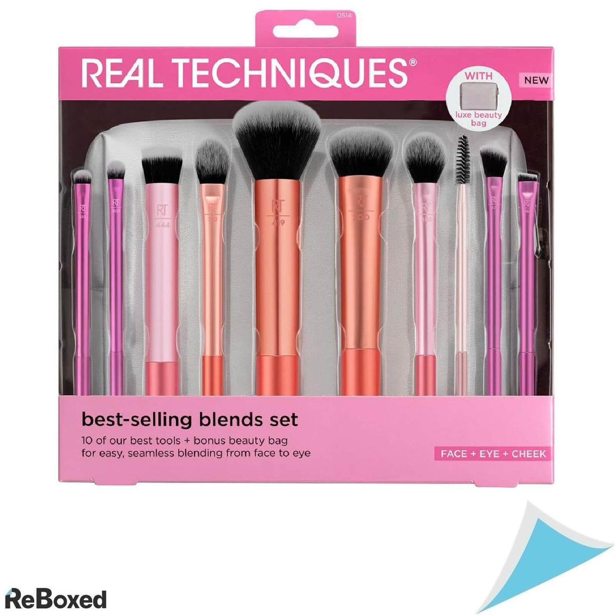 Real Techniques Set Pensule Machiaj 10 Bucati