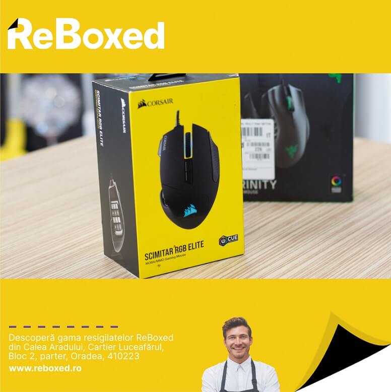 Pasionat de jocuri? La Reboxed gasesti toate tipurile de accesorii pentru gaming : tastaturi mecanice, casti cu microfon profesionale, mousi de gaming, mouse pad, controllere RGB, ventilatoare RGB, accesorii de modding pentru calculatorul tau. ReBoxed