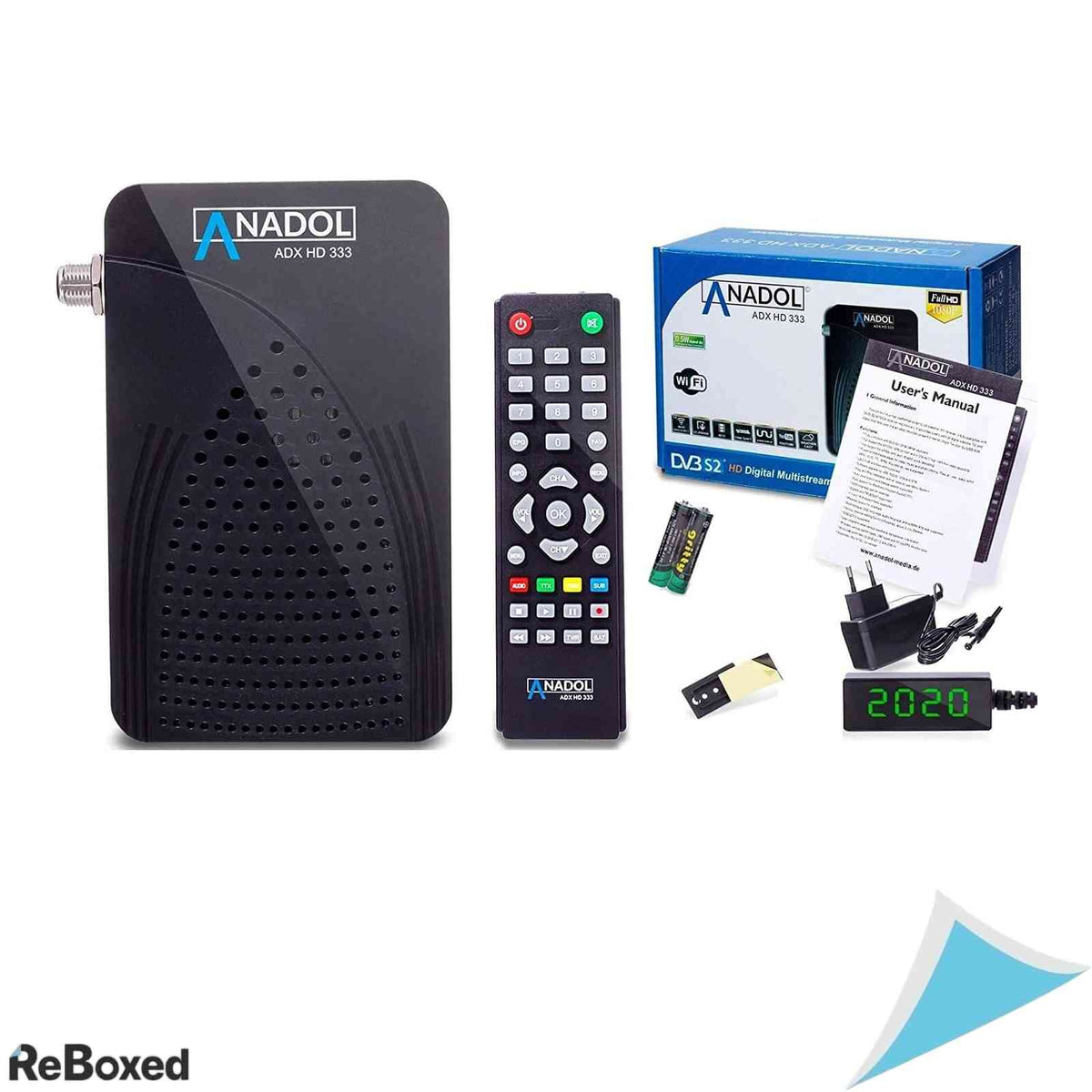 Receptor satelit digital Mini HD Anadol ADX HD 333, DVB-S2 Multistream