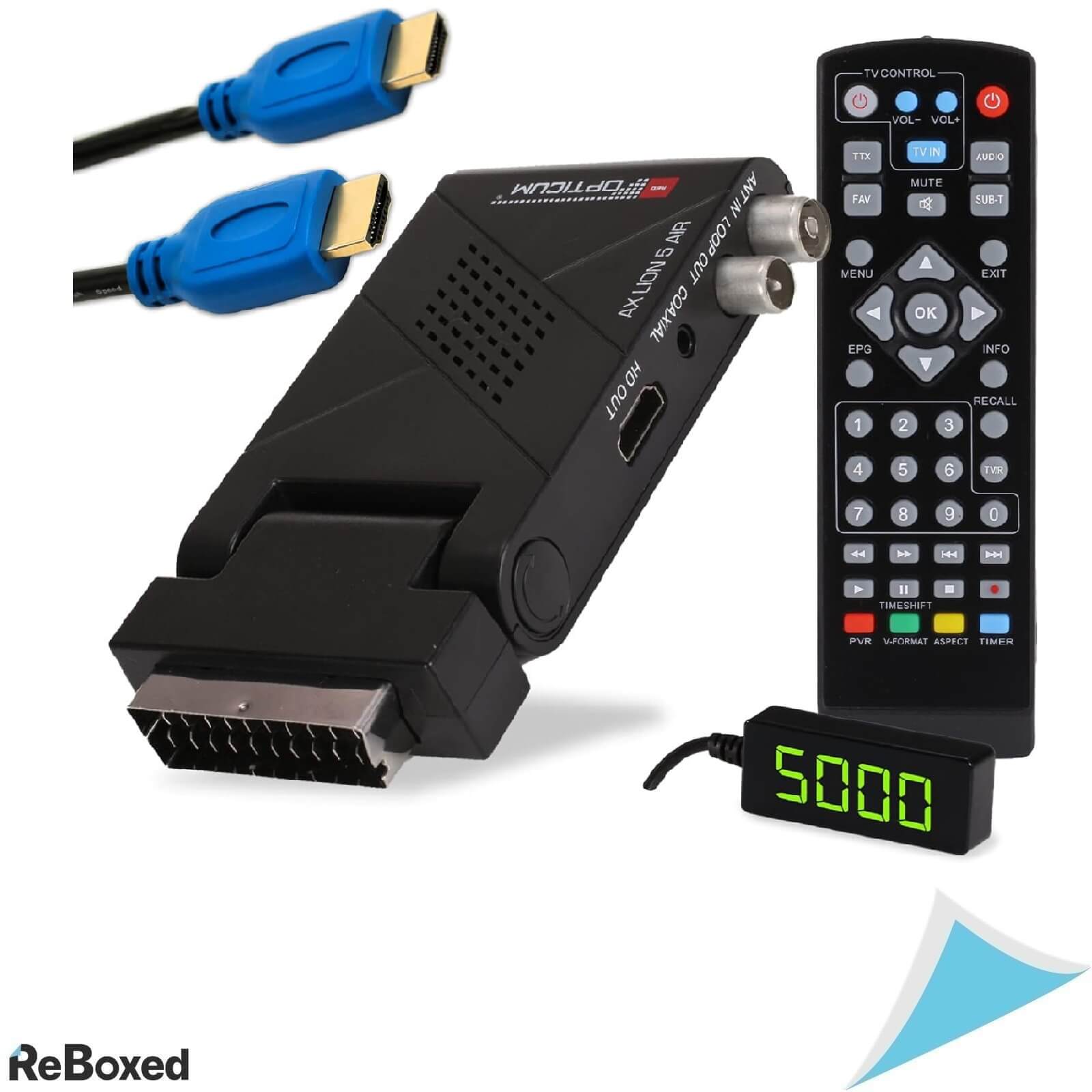 Red Opticum Ax Lion 5 Air Receptor digital DVB-T2