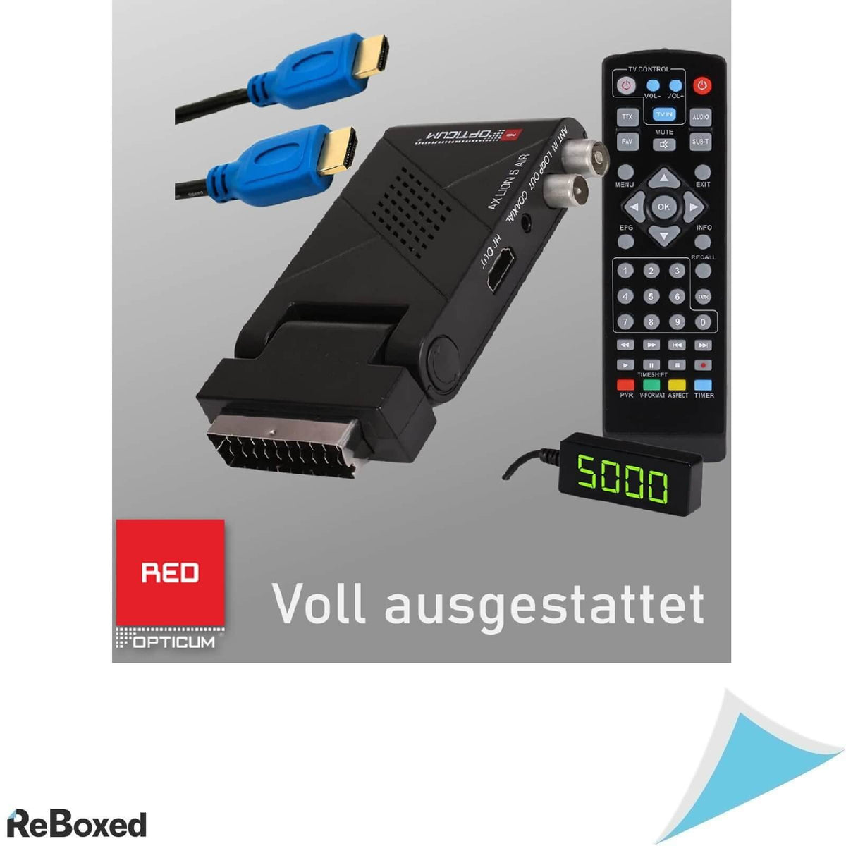 Red Opticum Ax Lion 5 Air Receptor digital DVB-T2