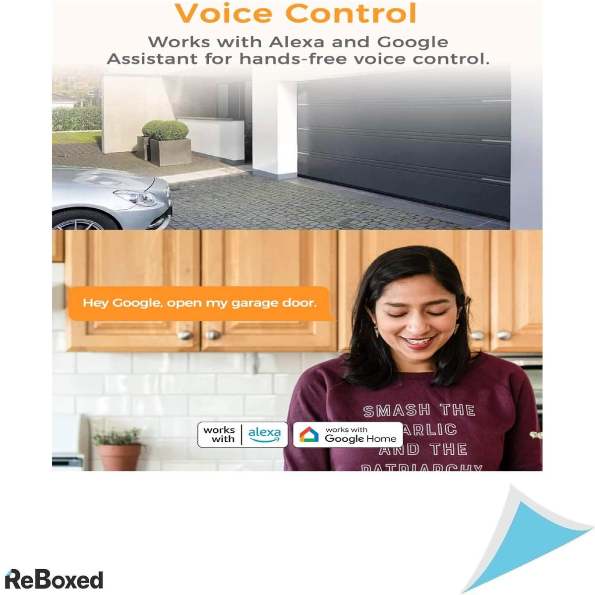 Refoss Releu Inteligent pentru Deschiderea Usii de Garaj