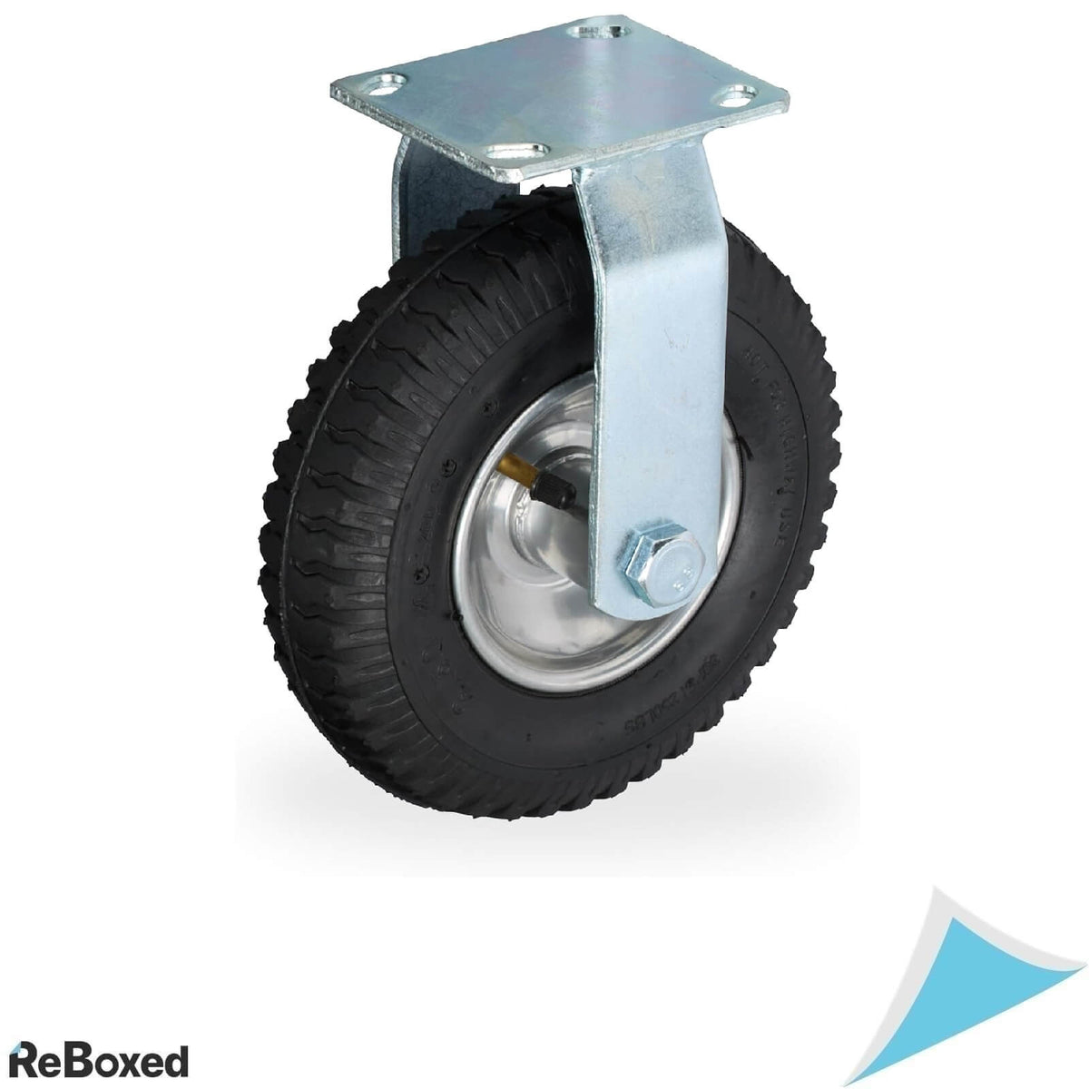 Relaxdays Fixed Castor 2.50-4 Roata Pneumatica