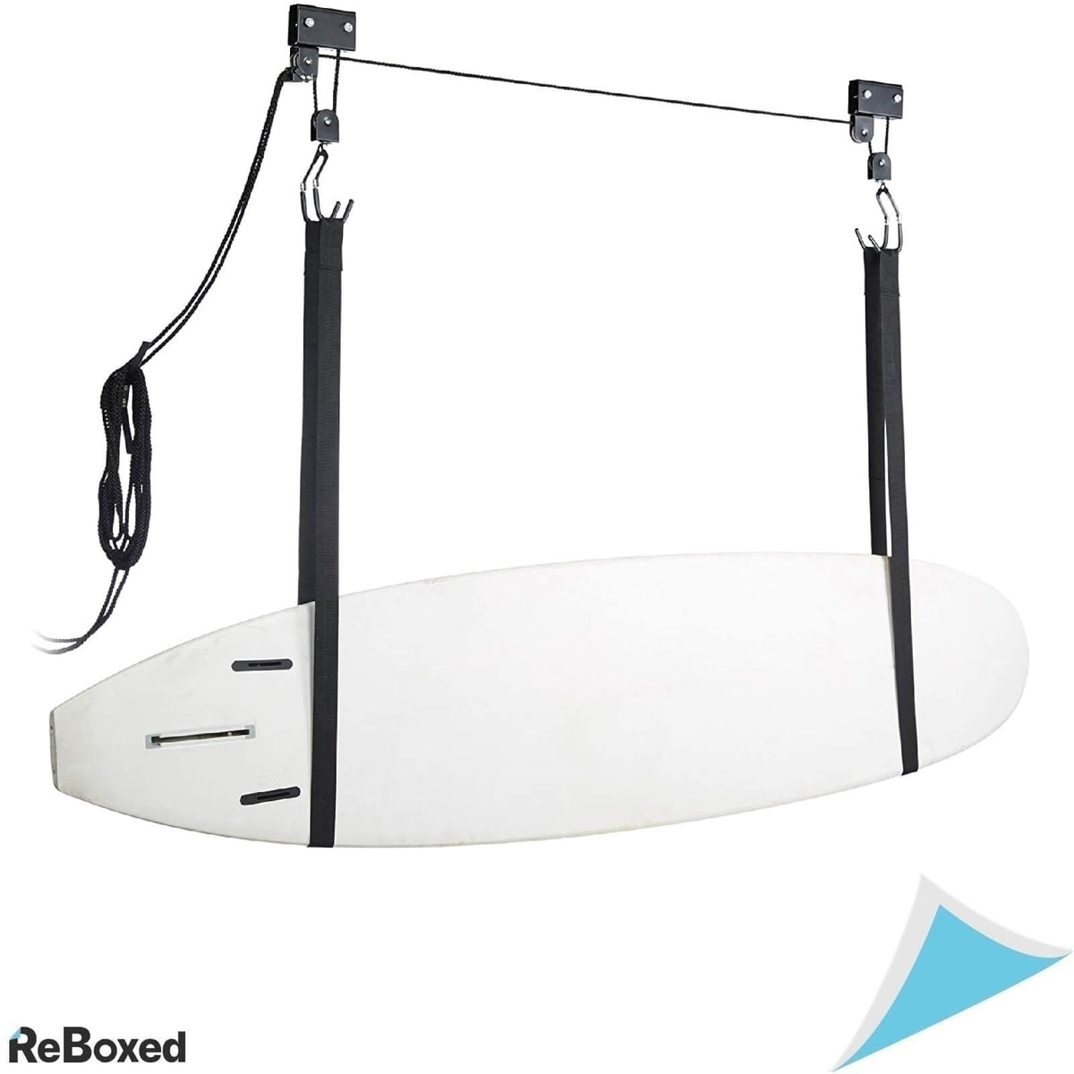 Relaxdays Lift Scripete de Tavan 4m pentru Bicicleta si Placa