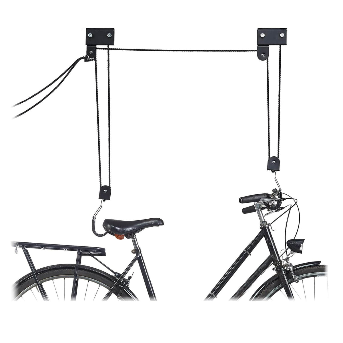 Relaxdays Lift Scripete de Tavan 4m pentru Bicicleta si Placa