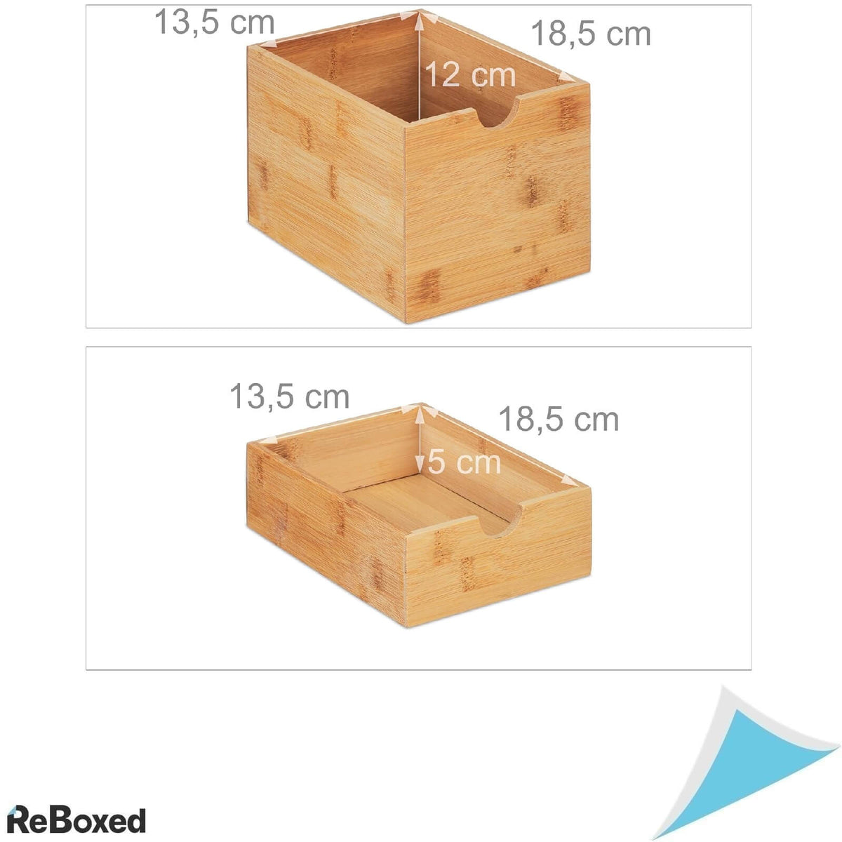 Relaxdays Organizator de Birou 3 Sertare