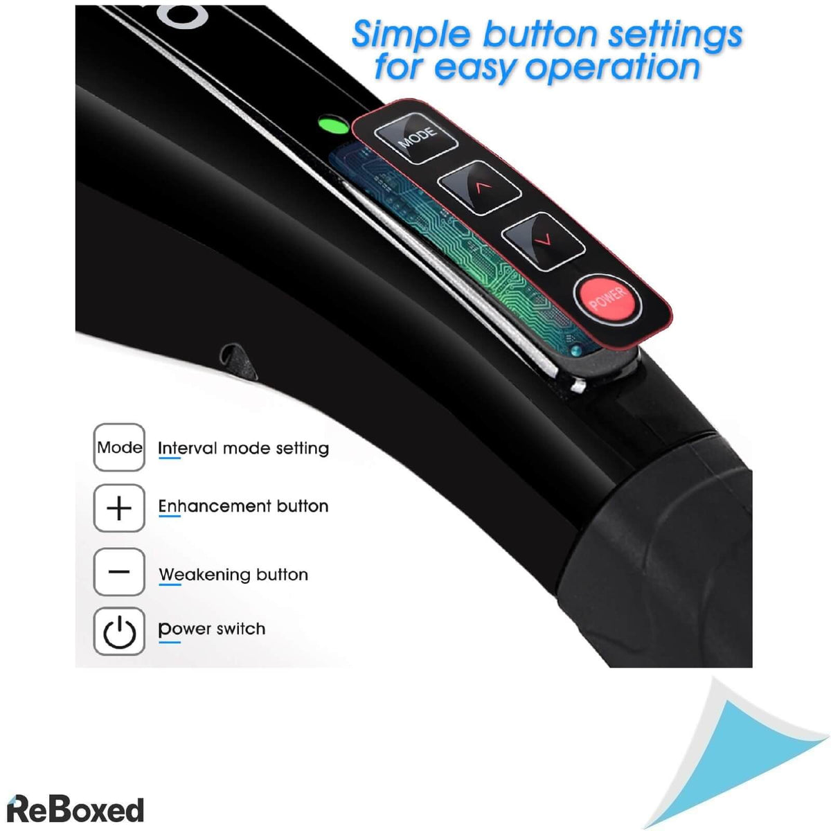 Renpho Aparat Masaj de Mana Portabil 4 Moduri 5 Viteze