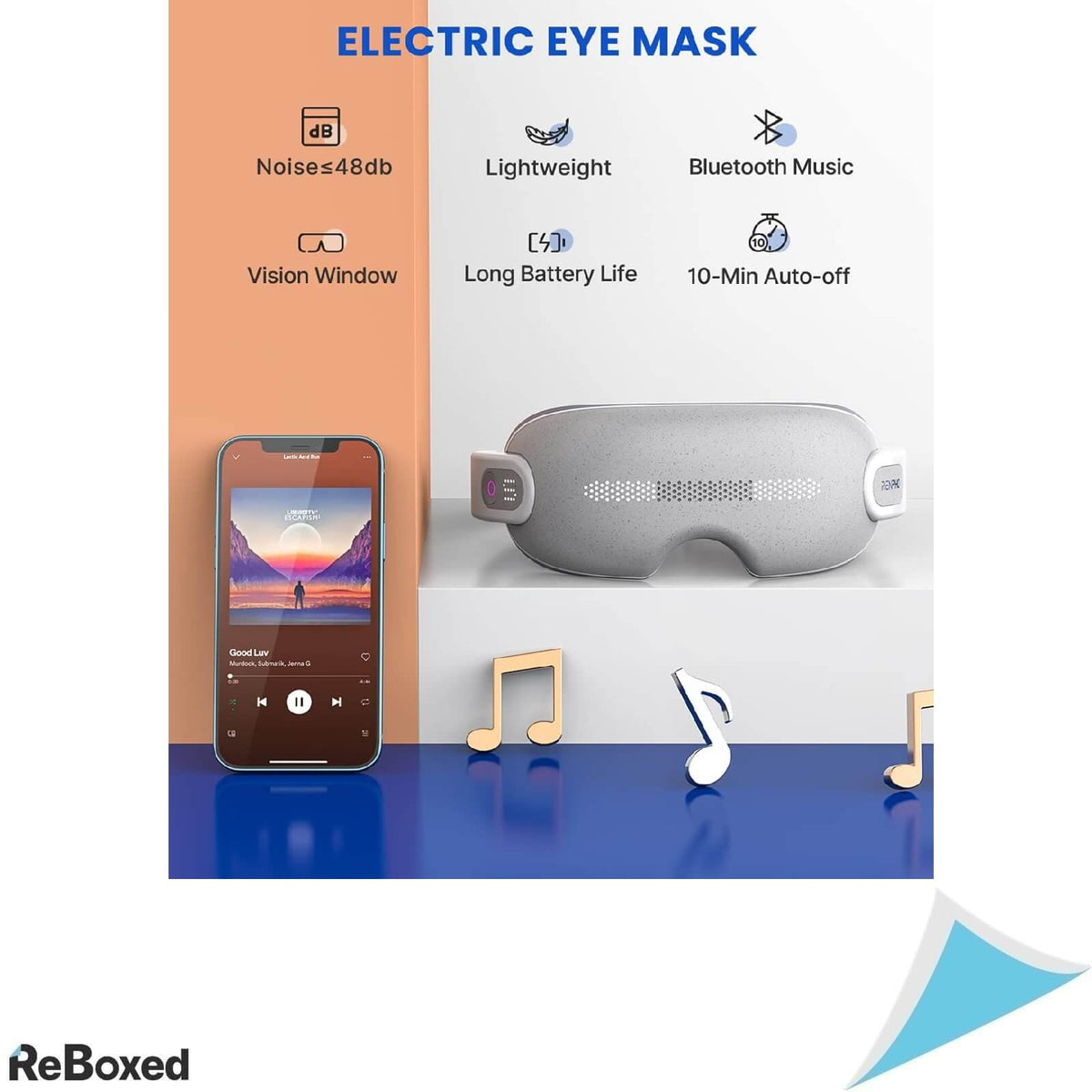 Renpho Aparat pentru Masaj Ocular cu Vibratii