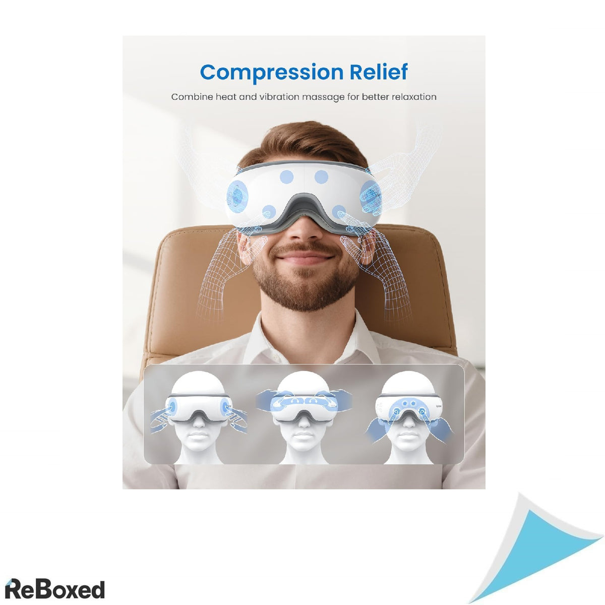 RENPHO Eyeris 1 – Masca Inteligenta pentru Masaj Ochii