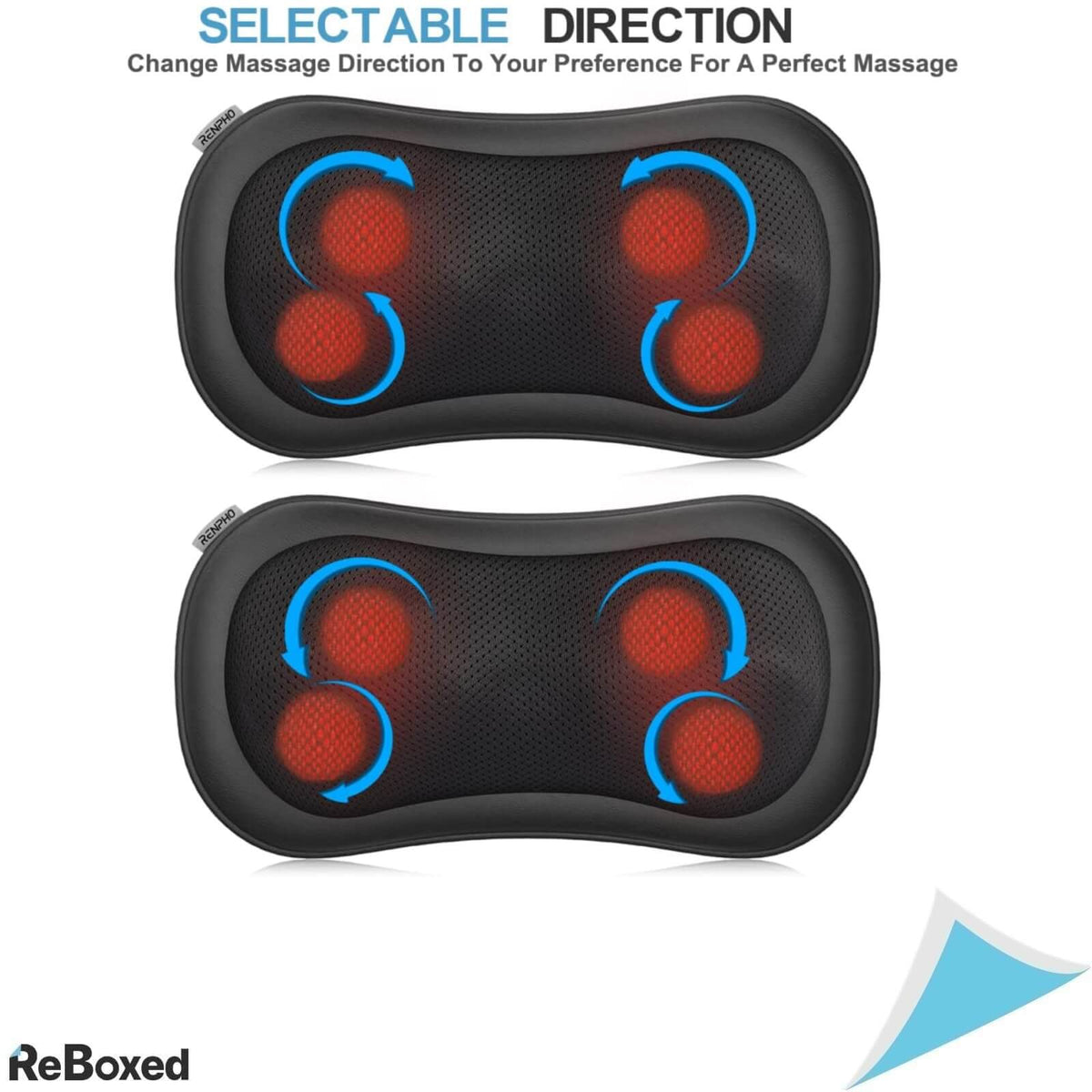 Renpho Perna de Masaj Shiatsu 3 Viteze 4 Noduri