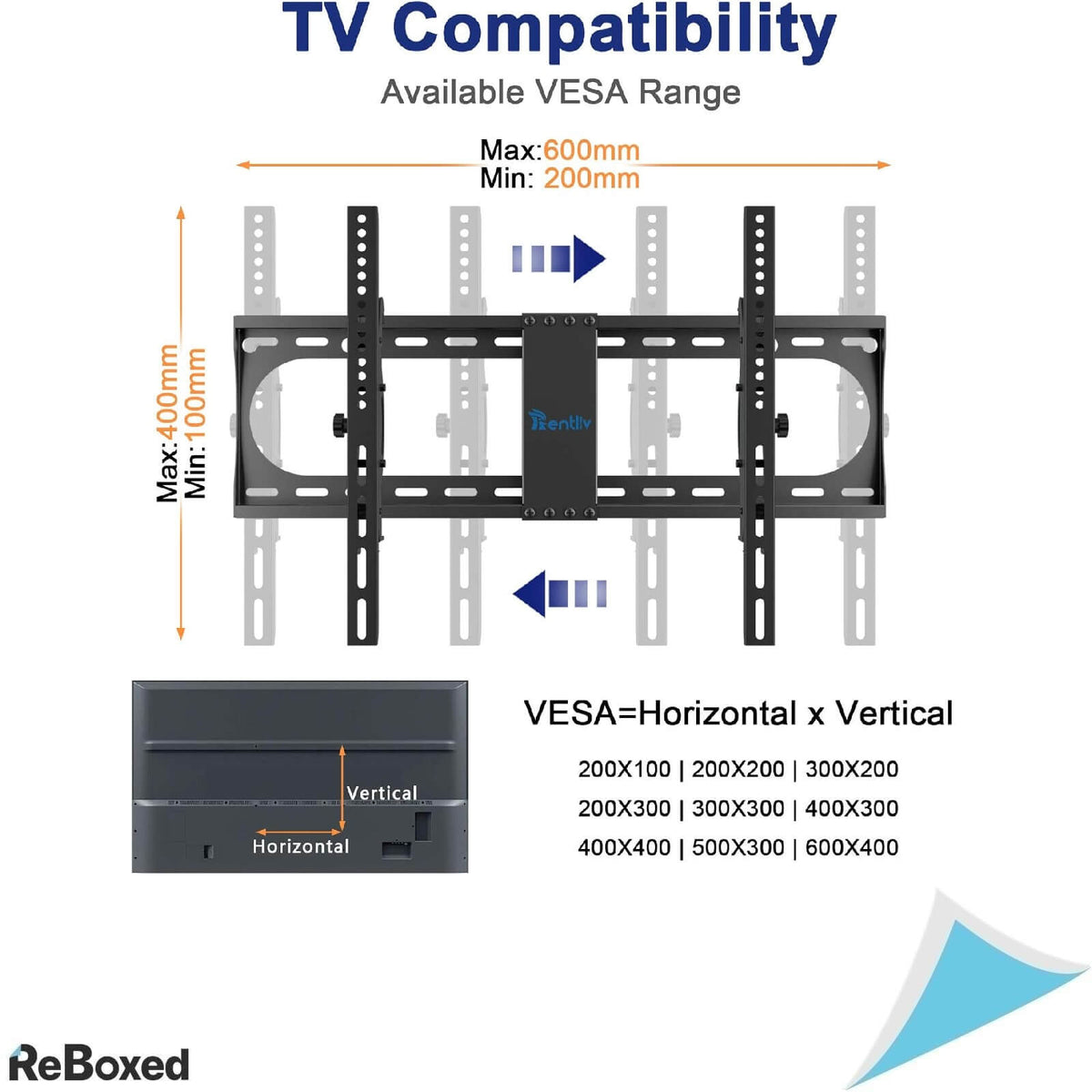 Rentliv Suport de Perete pentru Televizor 37-70&quot;