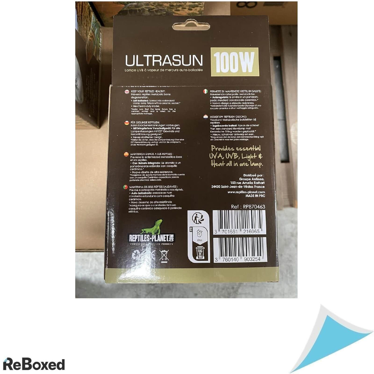 Reptiles Planet Lampa UVB pentru Reptile 100W