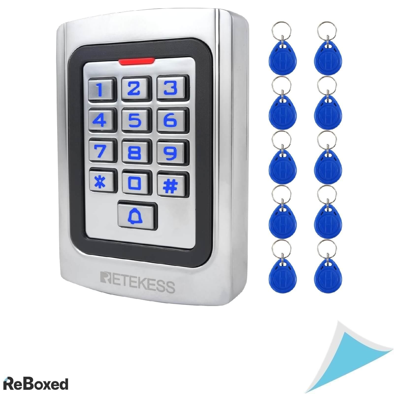 Retekess T-AC04 Tastatura Metalica de Control Acces RFID IP68