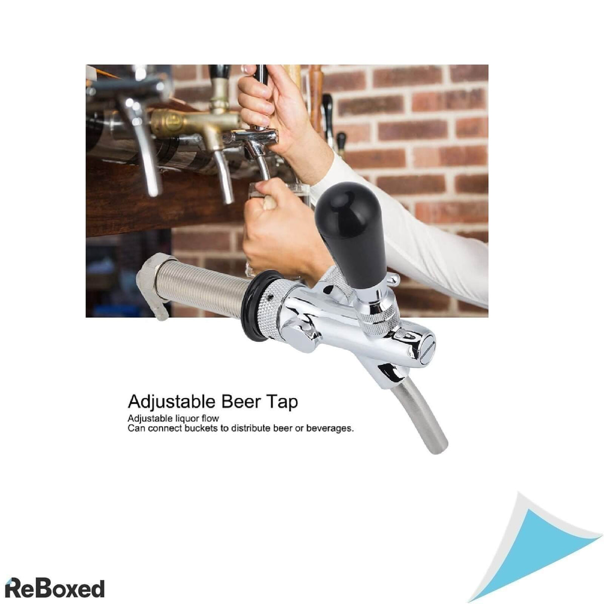 Robinet Bere DEWIN G5/8, Reglabil, din Alama si Inox