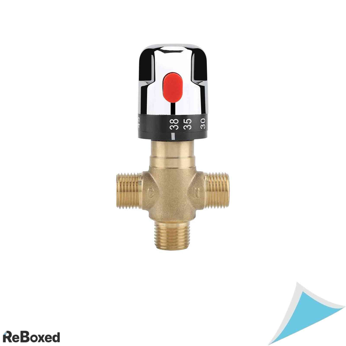 Robinet Termostatic de Amestec Linel 15 mm, Alama, Control Sensibil al Temperaturii, pentru Baie si Bucatarie