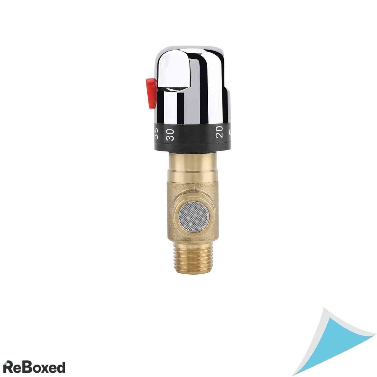 Robinet Termostatic de Amestec Linel 15 mm, Alama, Control Sensibil al Temperaturii, pentru Baie si Bucatarie