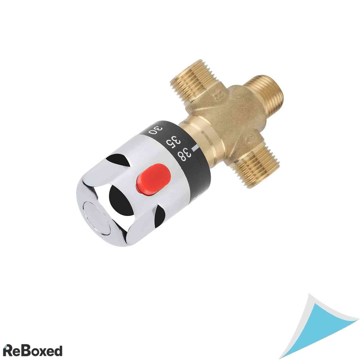 Robinet Termostatic de Amestec Linel 15 mm, Alama, Control Sensibil al Temperaturii, pentru Baie si Bucatarie