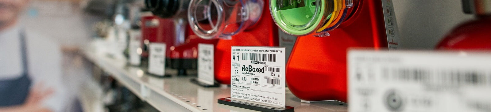 ReBoxed Roboti de Bucatarie, Blendere, Mixere, Cuptoare cu Microunde, Grill, Cuptoare Electrice, Accesorii Gaming, Mouse, Tastaturi, Monitoare, Veioze, Tigai, Espressoare, Aparate de Cafea, Macinatoare de Cafea