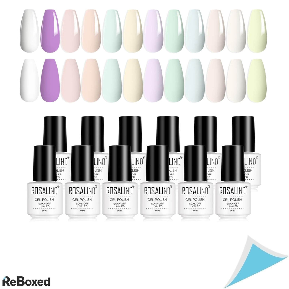 Rosalind Set 12 bucati Oja Gel 7ml SemiPermanent UV