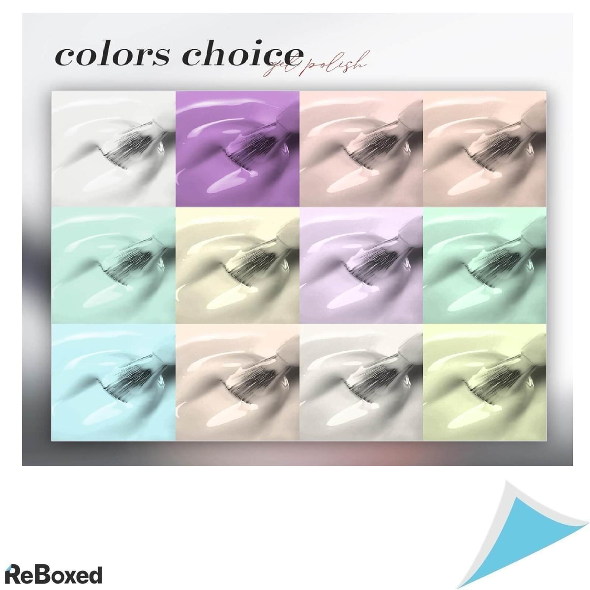 Rosalind Set 12 bucati Oja Gel 7ml SemiPermanent UV