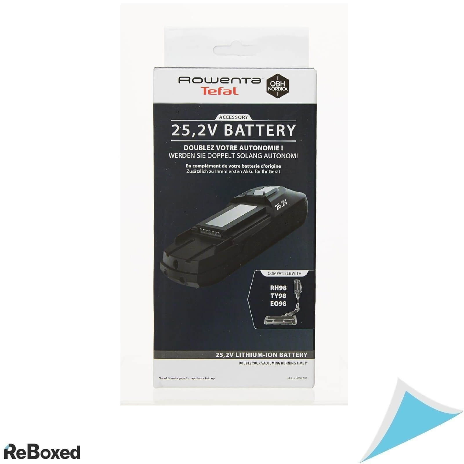 Rowenta ZR009701 X-Force Baterie cu Autonomie Extinsa 25.2V