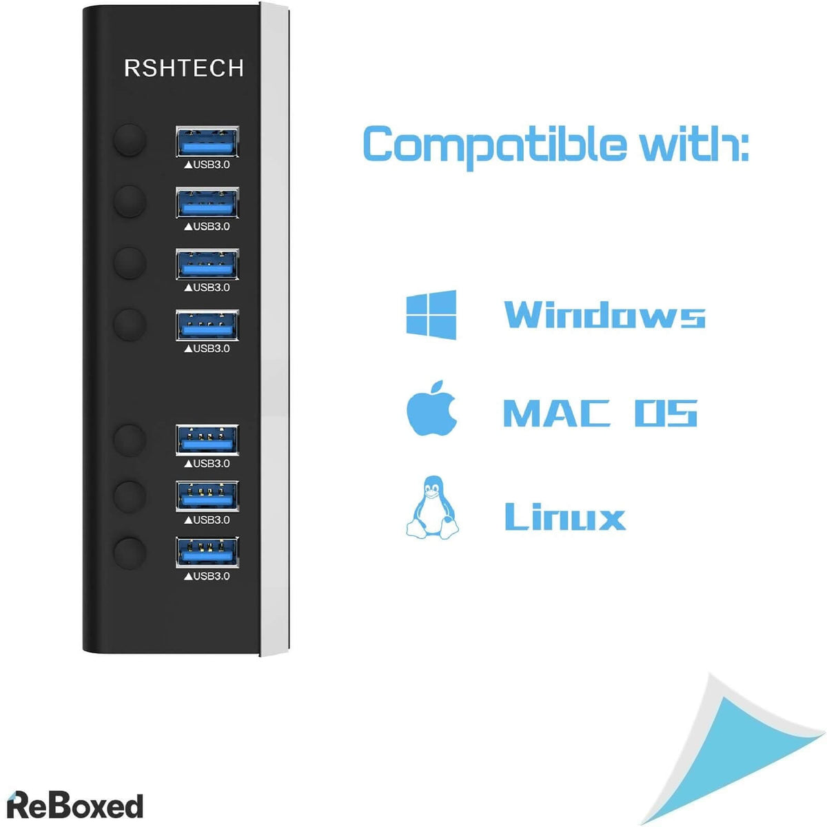 RSTECH Hub USB 3.0 cu 7 Porturi