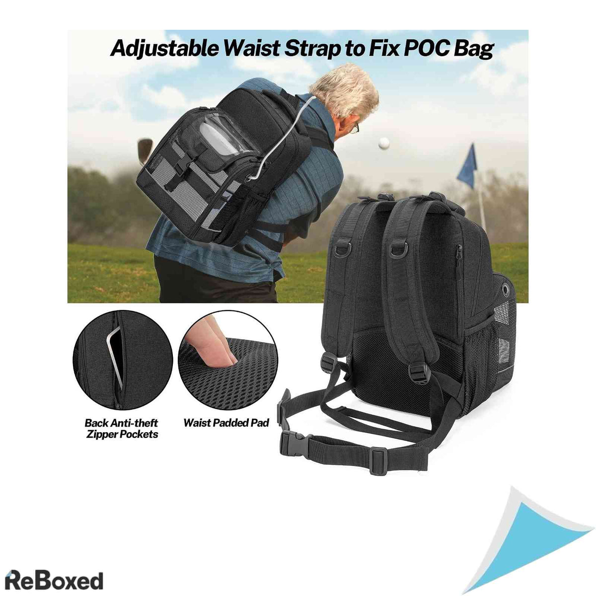 Rucsac pentru concentrator portabil de oxigen Trunab, compatibil Inogen One G3/G4/G5