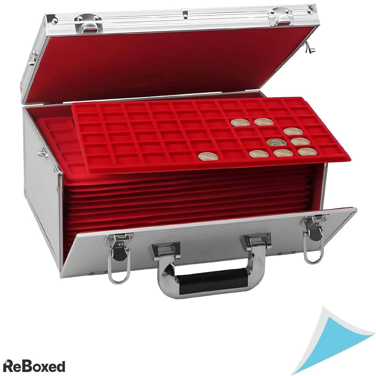 Safe 273 Gigant Cutie pentru Monede cu Tavite Multiple